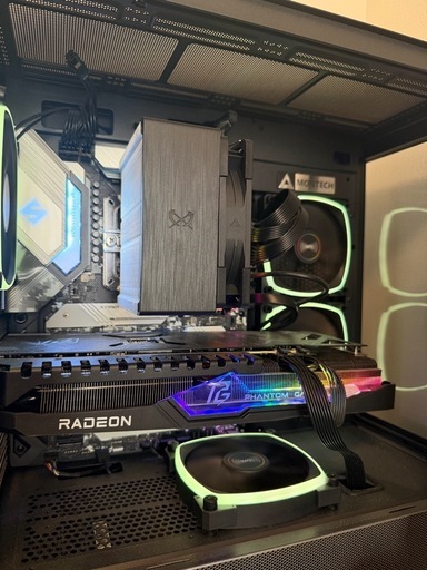 高性能ゲーミングPC / Ryzen 5700X3D / RX7800XT / メモリ32GB / SSD2TB