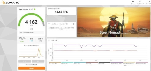 高性能ゲーミングPC / Ryzen 5700X3D / RX7800XT / メモリ32GB / SSD2TB