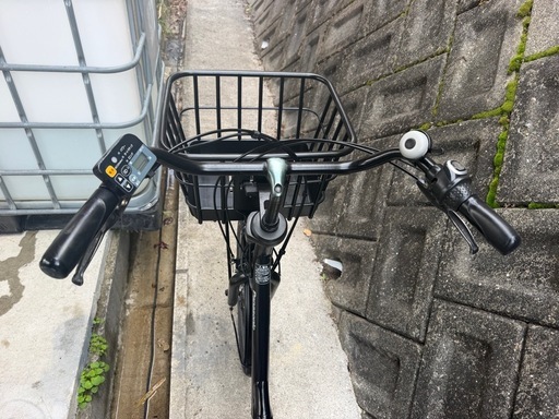 パナソニックのチャイルドシート付き電動自転車バッテリー13.2ah