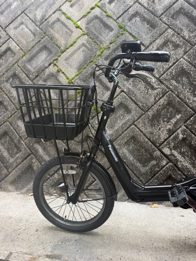 パナソニックのチャイルドシート付き電動自転車バッテリー13.2ah