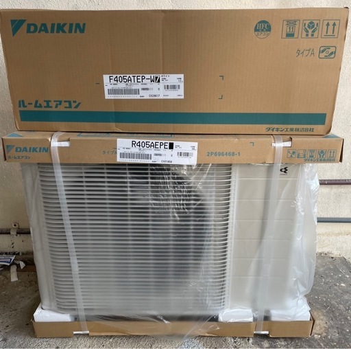 ダイキン エアコン 14畳用 新品 取付込み 138,000円