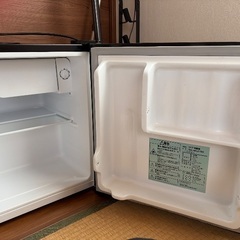 【一人暮らし用】1ドア冷蔵庫 46ℓ2019年式の画像
