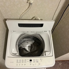 アイリスオーヤマ 全自動洗濯機 5.0kg IAW-T504 2022年製の画像
