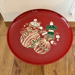 菓子盆 高杯 漆器 スタンド皿 雛祭り 節句の画像