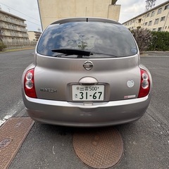 日産マーチ 走行距離77000キロ 車検は2028年4月に切れますの画像