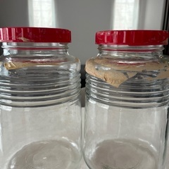 梅酒のビン　三本セットの画像