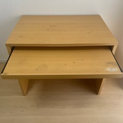 スライド棚付PCデスクの画像