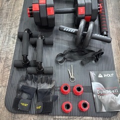 筋トレ道具一式の画像