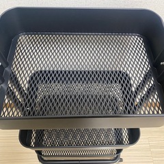 IKEA ワゴン 黒   の画像
