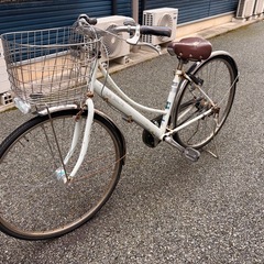 自転車　26インチ　女の子用