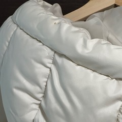 【3/9まで引取】雪かき・作業用に！ACTIVEGEAR ベンチコート 白の画像