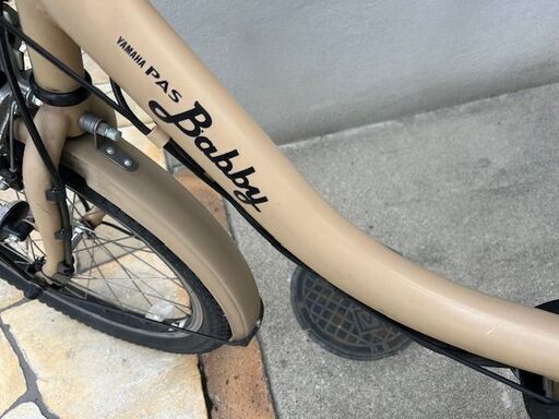 ?長生きバッテリー！8.7Ah?　YAMAHA　ヤマハ　パスバビー　 電動自転車　電動アシスト自転車　子供乗せ　3611