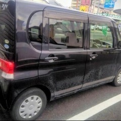 低走行　車検有り　ダイハツ　タント・Xリミテッド　黒　左側電動スライドドア　走行83000km　内外装とてもキレイ　希少フォグランプの画像
