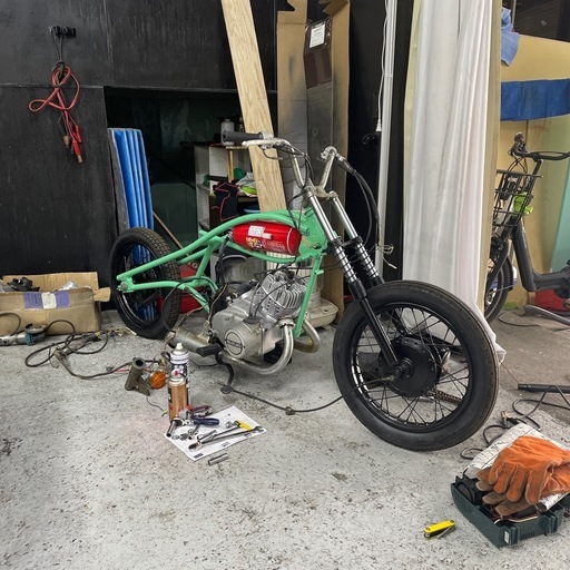 SUZUKIコレダK125 バイクビルド　予約受付