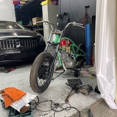 SUZUKIコレダK125 バイクビルド　予約受付の画像