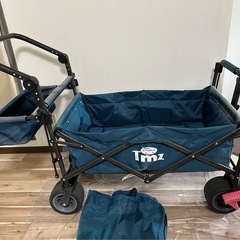 TMZ 折りたたみ式キャリーワゴン(取り外し可能ループ付)の画像