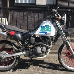 交換可能！レア！スズキ　ジェベル125  Djebel 125 オフ車　　6速MT 弾丸マフラーの画像