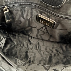 【美品】 FURLA ブラック ハンドバッグの画像