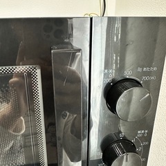 (お話し中)2023年 ニトリ N simple 電子レンジ 50hz ブラック 新生活の画像