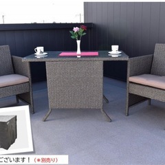 ガーデンテーブルの画像