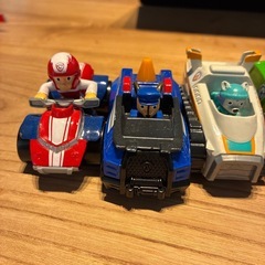 パウパトロール　トミカ　５台セットの画像