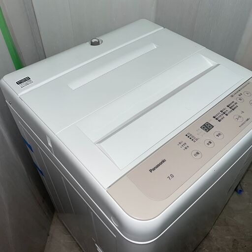 【タイムセール！】2024年製 Panasonic NA-F7B3 7kg 全自動洗濯機 パナソニック 動作確認済　＃1