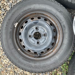 トヨタ　純正タイヤ　4本セットの画像