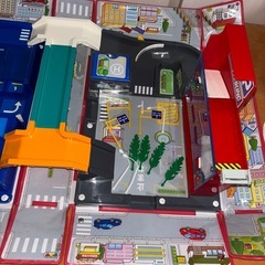 トミカ　立体マップ　折りたたみの画像