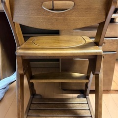 コイズミ 学習机 woodyeco 椅子付き 木製デスク【美品】の画像
