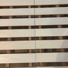 無印　ベッドフレームの画像