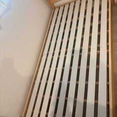 無印　ベッドフレームの画像