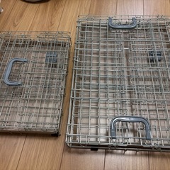 ペットゲージ　　   折りたたみ式の画像