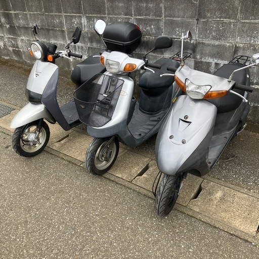 3台セット売り　ホンダトゥデイ　ジョグアプリオ　スズキセピア　3台ともキックでエンジンかかります