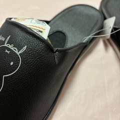 【決まりました】未使用訳あり　ミッフィーレザー調コンフォートスリッパL 24.5-26.5の画像