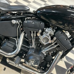 チョッパー　秀光スペシャル　ハーレー　2004年　fxstb 　　ソフテイル　キャブ車　ツインカム88の画像