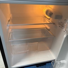 2024年　コンフィ　冷蔵庫　90L 黒の画像