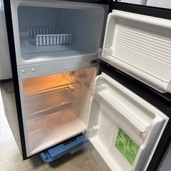 2024年　コンフィ　冷蔵庫　90L 黒の画像