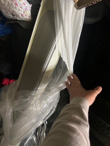 ランクル100サイドエアロ新品
