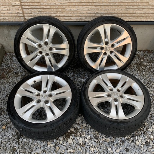 流用に！ホンダ アコード純正 18インチ 夏タイヤ ホイールセット235/40/R18 95Y　　　