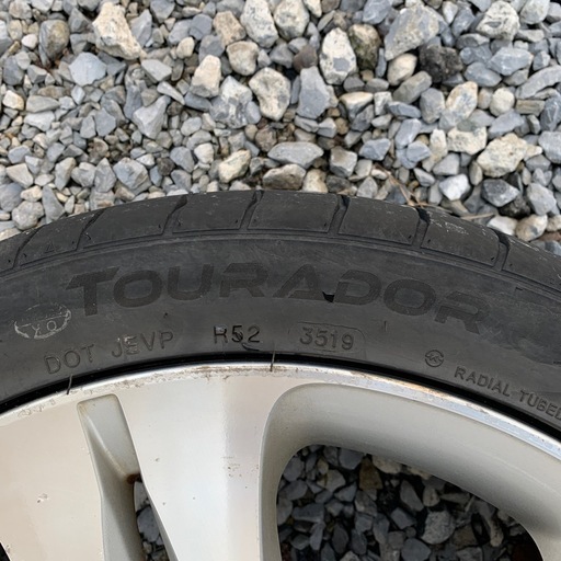 流用に！ホンダ アコード純正 18インチ 夏タイヤ ホイールセット235/40/R18 95Y　　　