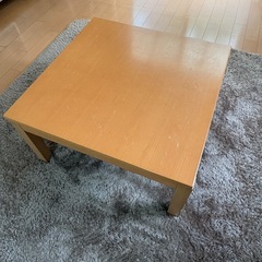 無印良品　正方形こたつ　75cmの画像