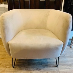 オシャレ🦋1人掛けソファ/ラウンジチェア【グッディーズ】の画像