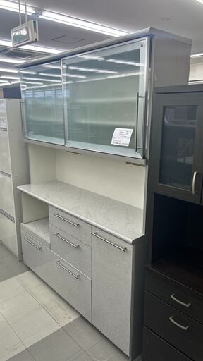 ★リユースのサカイ千葉中央店★  レンジボード ホワイト H210×D47×W160 クリーニング済み TC6807