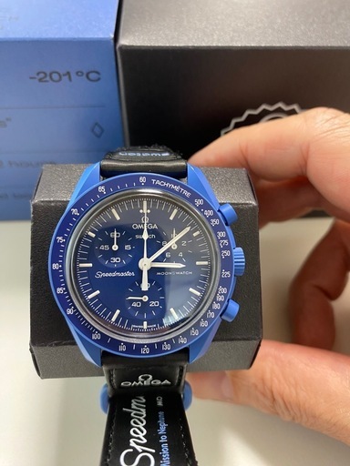 OMEGA×swatch  オメガ×スウォッチ　ネプチューン