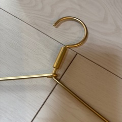 ハンガー　ゴールド　14本の画像