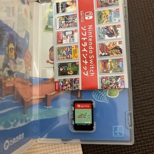 【中古】Nintendo  Switch lite コーラル本体充電器外箱あつまれどうぶつの森ソフト付き