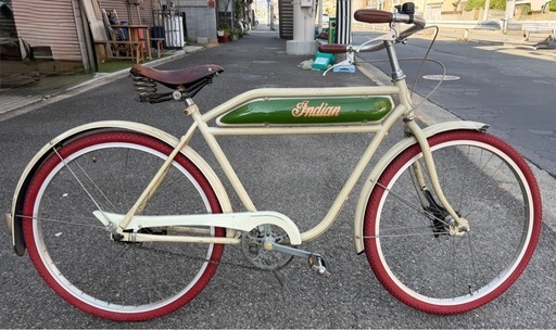 激レア｜丸石自転車 × インディアンモーターサイクル コラボモデル　引き取り限定