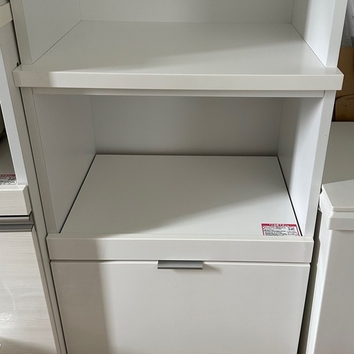 ニトリ レンジボードエトナ60RB WH/SI (ka) 鹿島神宮の収納家具《食器