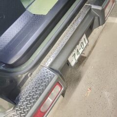 新品64ジムニー用後部バンパー用カバー売りますの画像