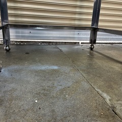 業務用　作業台　下部3方枠の画像